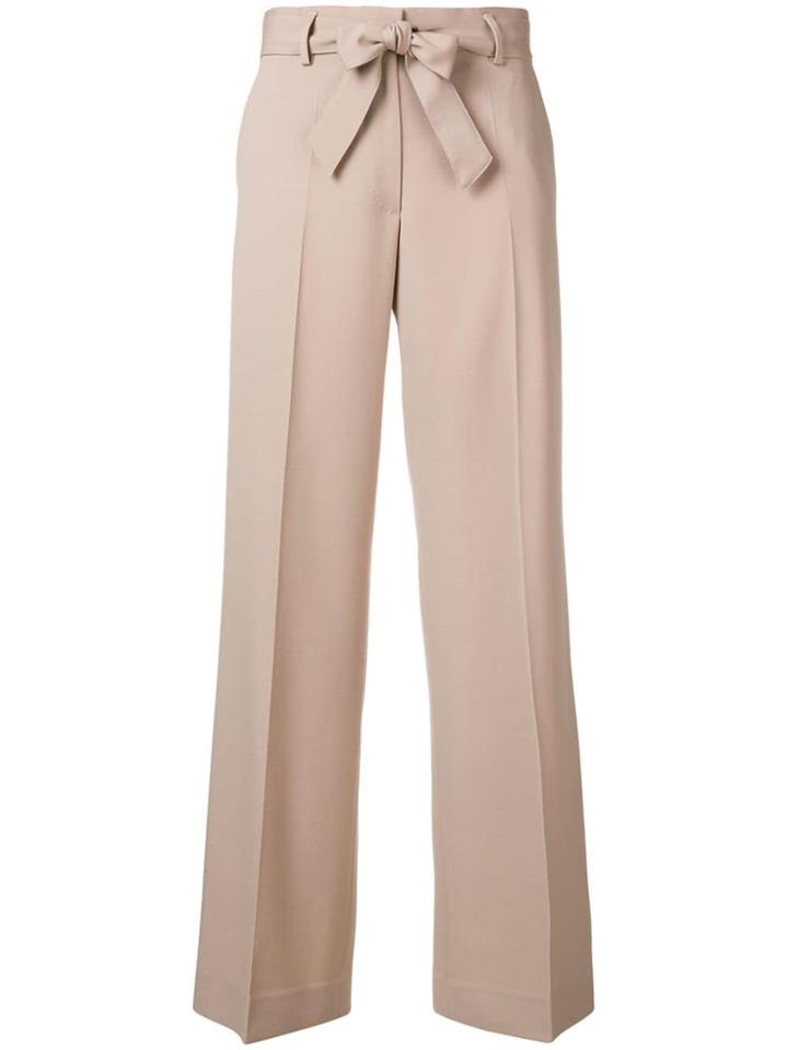 Iris Von Arnim Tie Waist Trousers - Brown