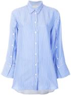 By Malene Birger Striped Oversized Shirt - Blue