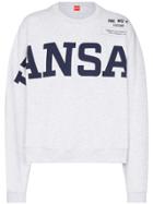 Willy Chavarria X Kansas Crew-neck Jumper - Grey