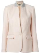 Stella Mccartney 'fleur' Jacket, Women's, Size: 42, Pink/purple, Cotton/viscose/wool