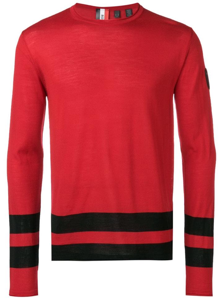 Rossignol Stripe Knit Jumper - Red