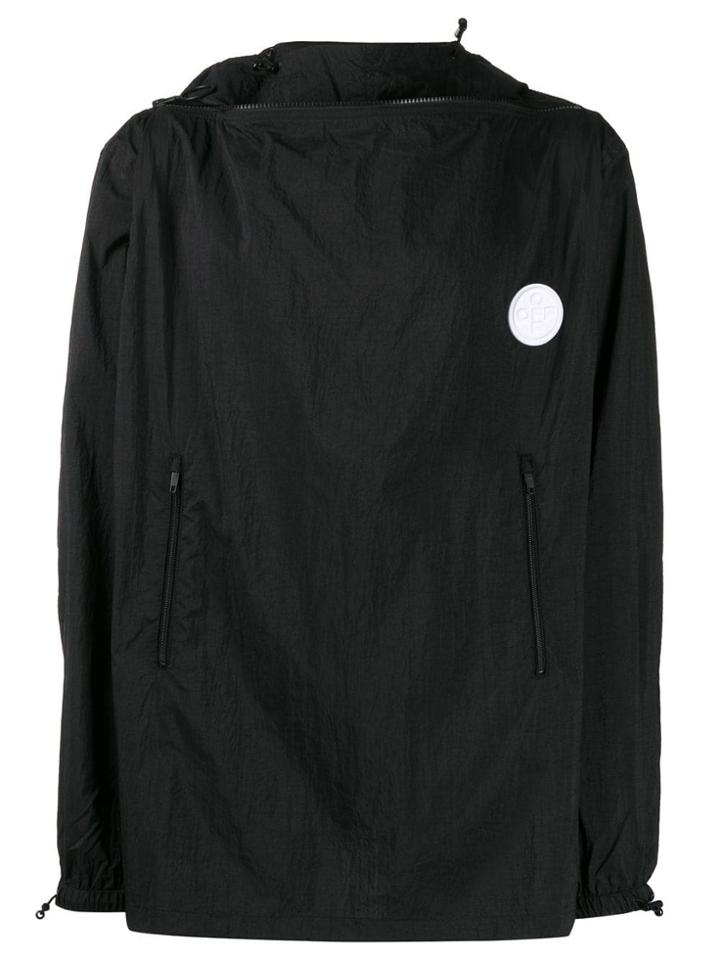 Off-white Arrow Logo Lightweight Jacket - Black