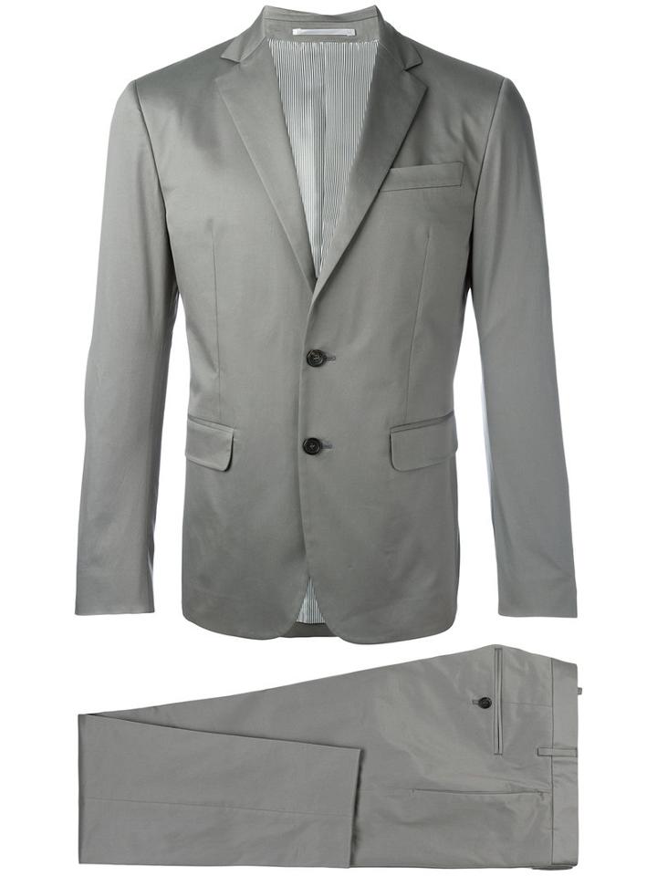 Dsquared2 Classic Blazer, Men's, Size: 50, Grey, Cotton/spandex/elastane/polyester