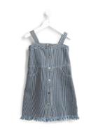 Stella Mccartney Kids Bellflower Dress, Girl's, Size: 6 Yrs, Blue