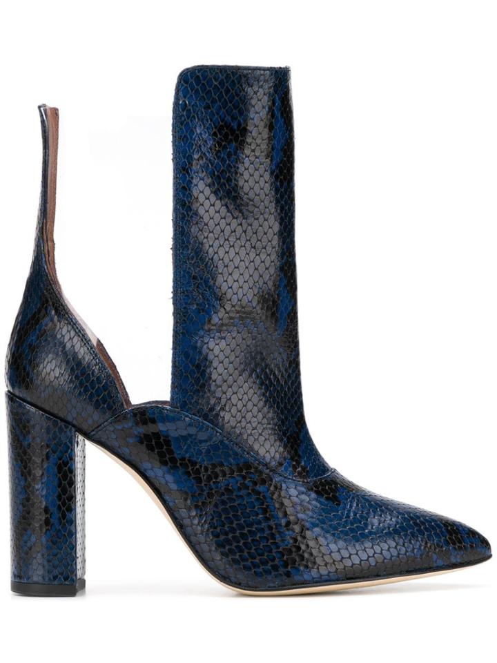 Paris Texas Ankle Boot - Blue