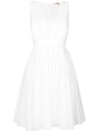 No21 V-panel Dress - White