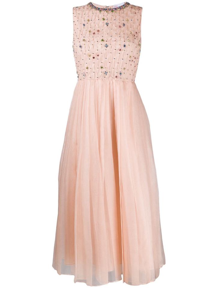 Red Valentino Organza Dress - Neutrals