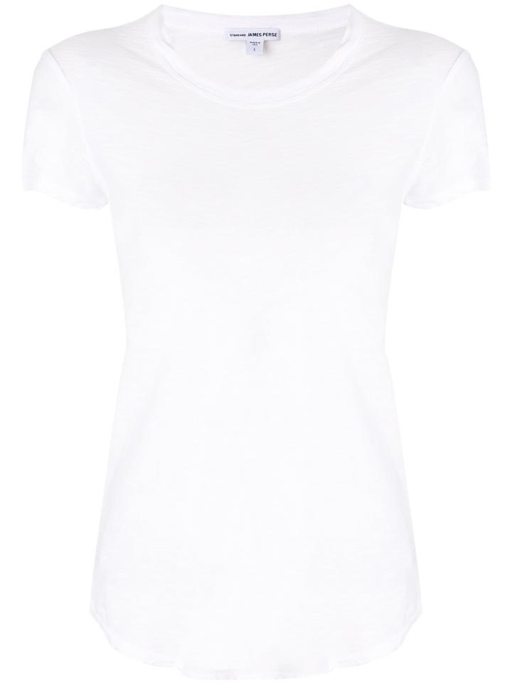 James Perse Sheer Slub Tee - White