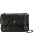Chanel Vintage Medium Quilted Shoulder Bag, Women's, Black