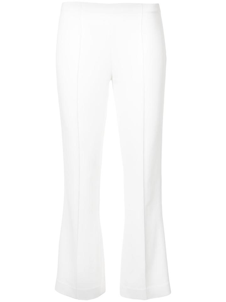 The Row Flared Trousers - White