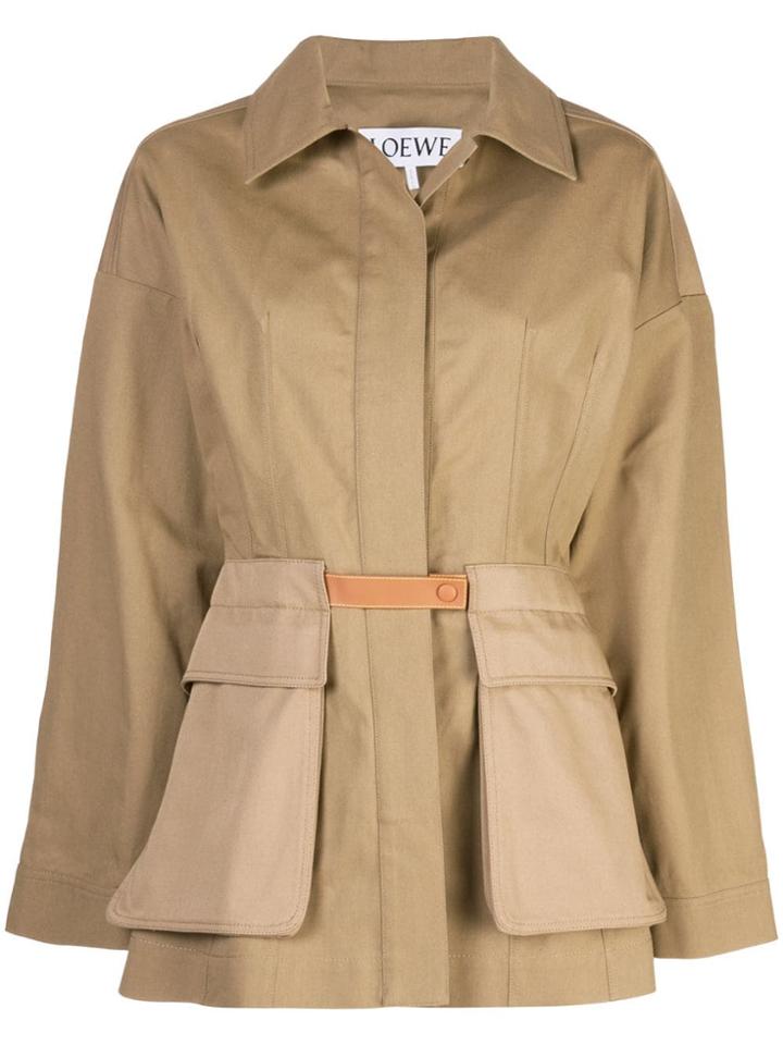 Loewe Safari Coat - Brown