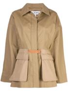 Loewe Safari Coat - Brown