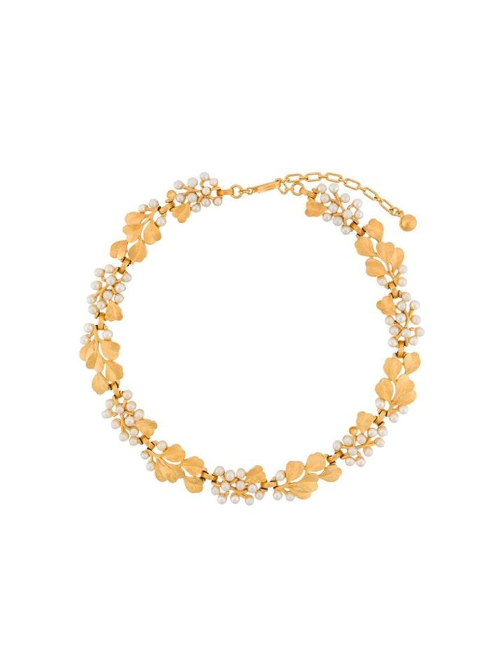 Susan Caplan Vintage 1950s Trifari Necklace - Gold