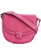 Tila March - Garance Satchel - Women - Leather - One Size, Pink/purple, Leather
