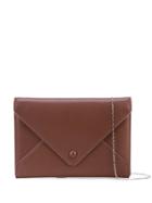 The Row Envelope Wallet On Chain - Brown