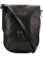 Ann Demeulemeester Foldover Top Cross Body Bag - Black