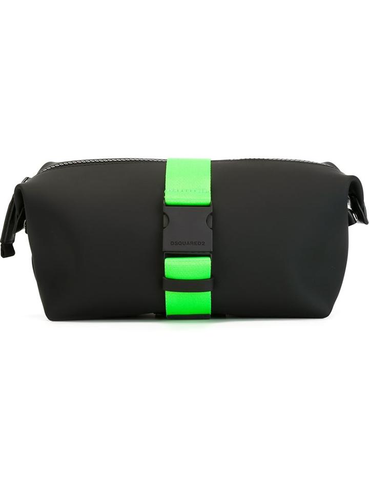 Dsquared2 Buckle Strap Wash Bag
