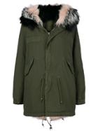 Mr & Mrs Italy Slim-fit Midi Parka Coat - Green