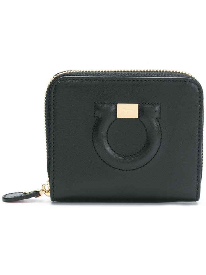 Salvatore Ferragamo Multiple Compartments Purse - Black