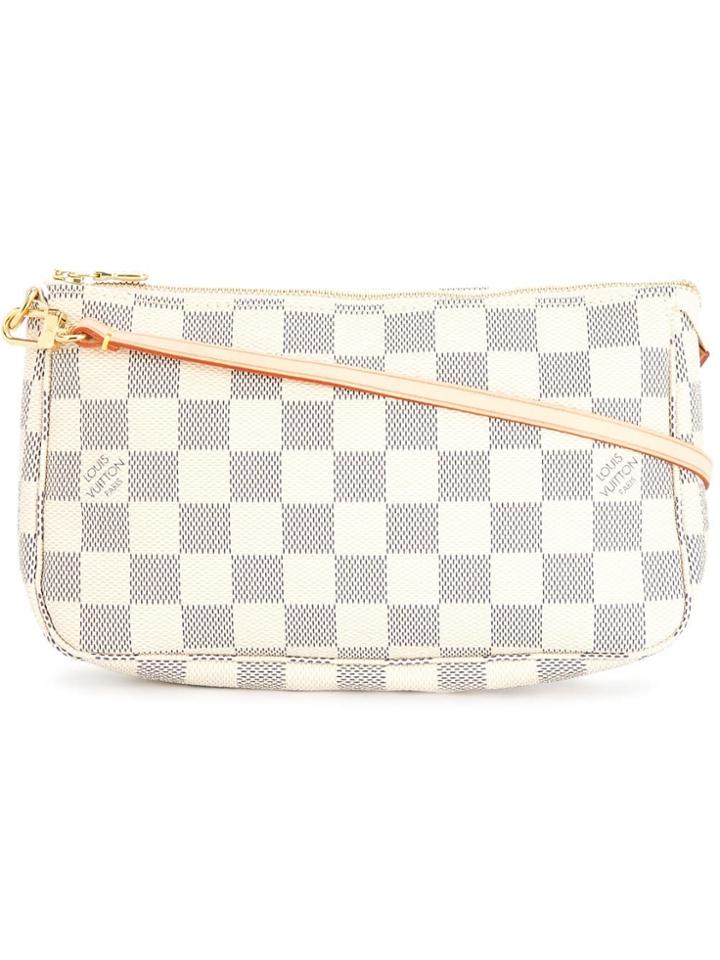 Louis Vuitton Vintage Pochette Accessoires Hand Bag - White
