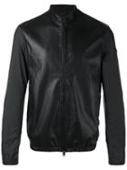 Armani Jeans - Bomber Jacket - Men - Polyamide/polyester/polyurethane - 54, Black, Polyamide/polyester/polyurethane