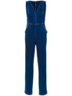 Tufi Duek Slim Fit Denim Jumpsuit - Blue