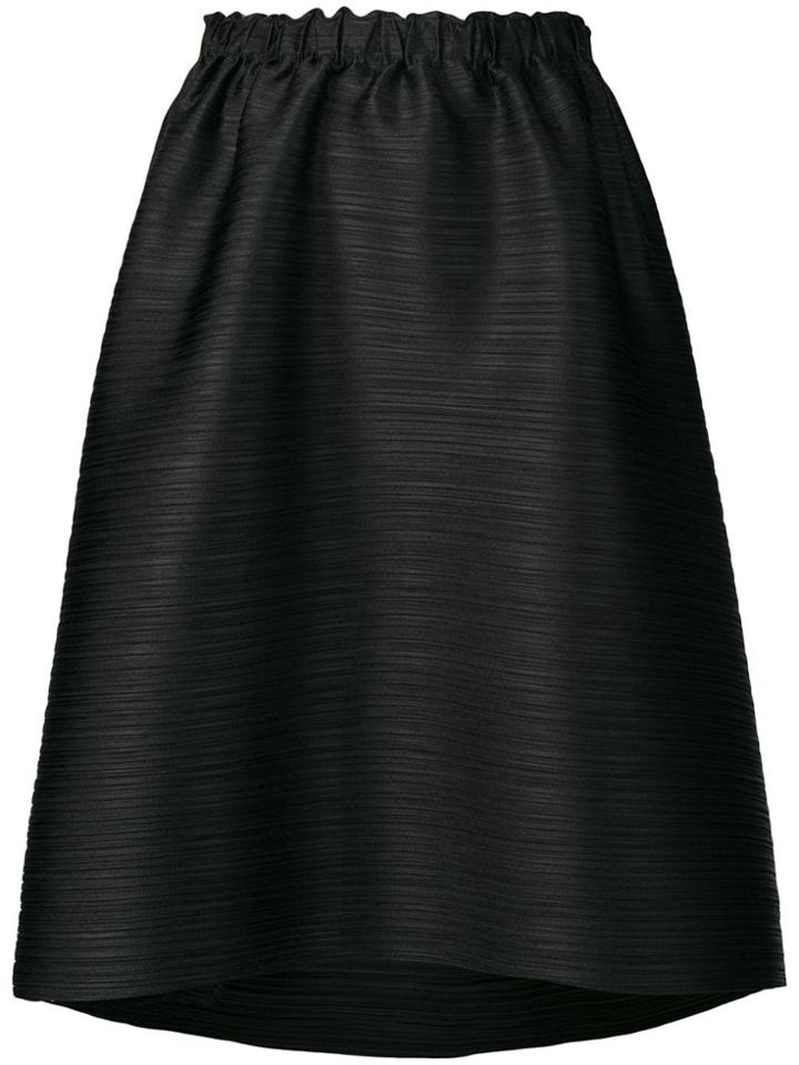 Pleats Please By Issey Miyake Full Skirt - Black