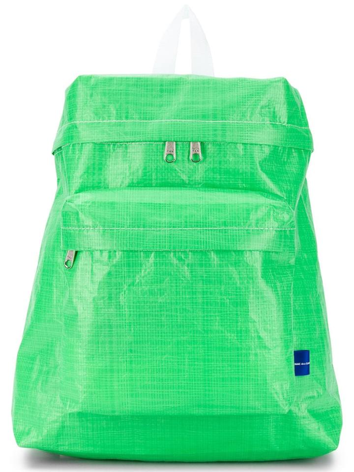 Comme Des Garçons Shirt Zipped Backpack - Green