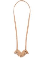 Papieta Hanging Necklace - Nude & Neutrals