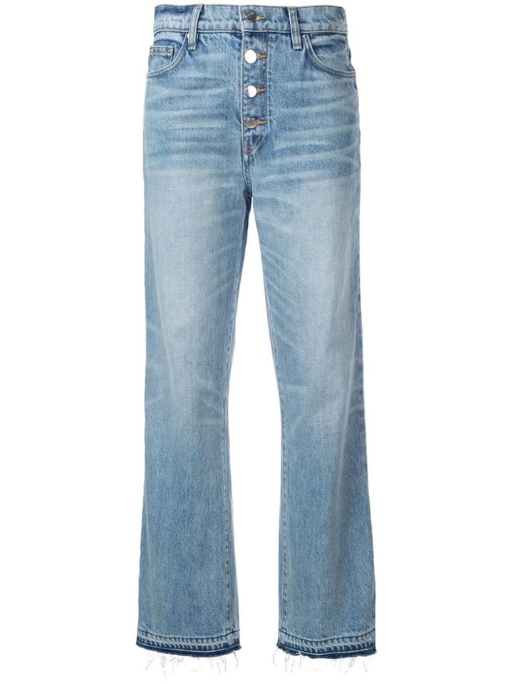 Amiri Straight Leg Jeans - Blue