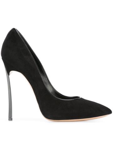 Casadei Blade Stiletto Pumps - Black