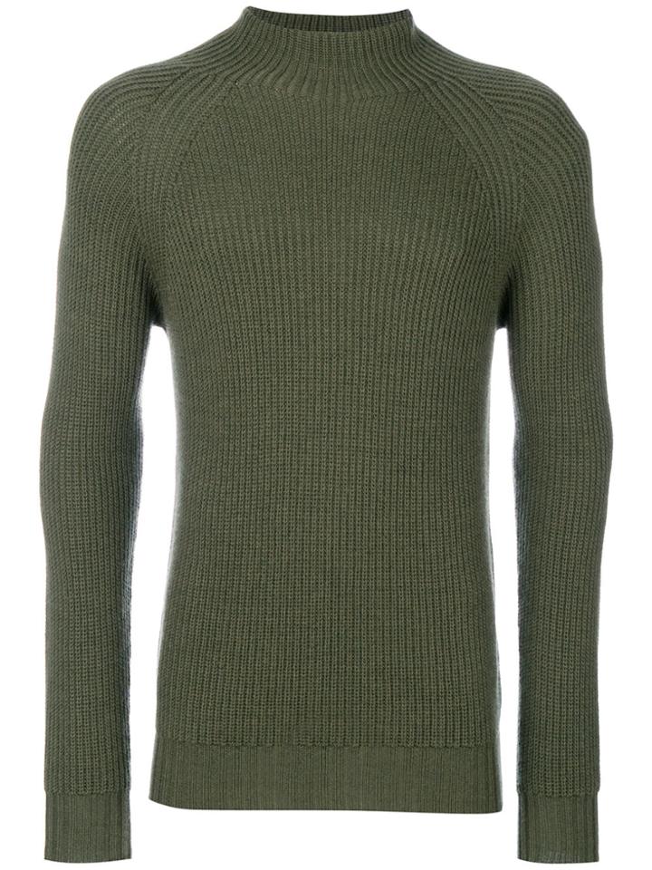 Aspesi Classic Fitted Sweater - Green