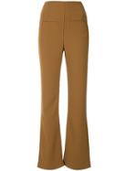 Tiko Paksa High Waist Trousers - Brown