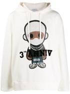 Ih Nom Uh Nit 3yr Anniv Print Hoodie - White