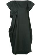 132 5. Issey Miyake Draped Dress - Black