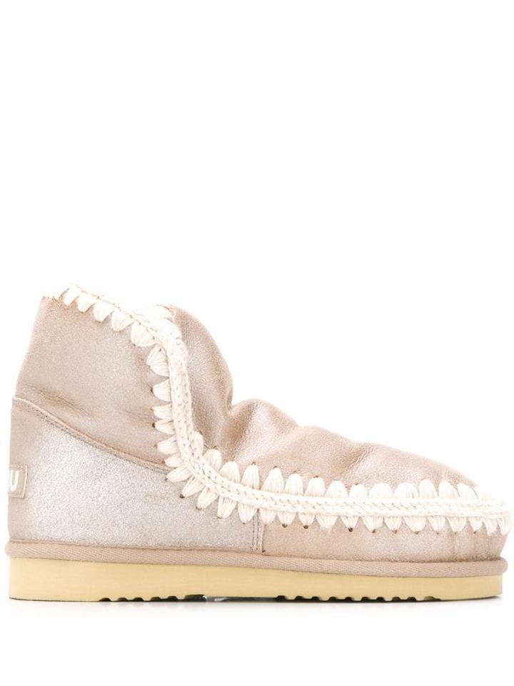 Mou Eskimo 18 Boots - Neutrals