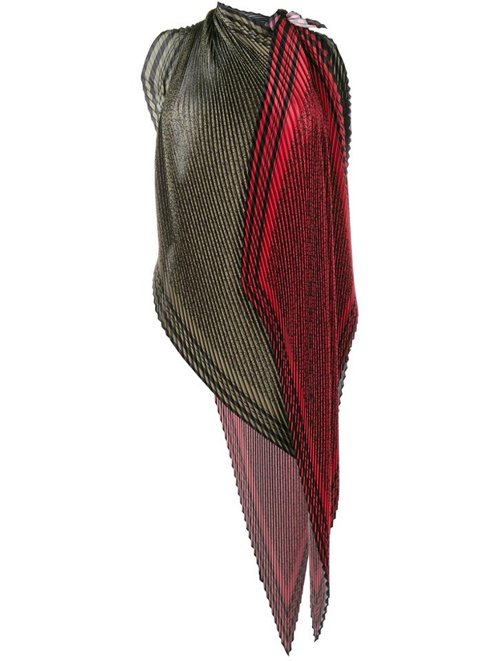 Loewe Anagram Foulard Sleeveless Top - Red