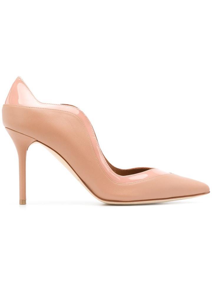 Malone Souliers Varnished Pumps - Neutrals