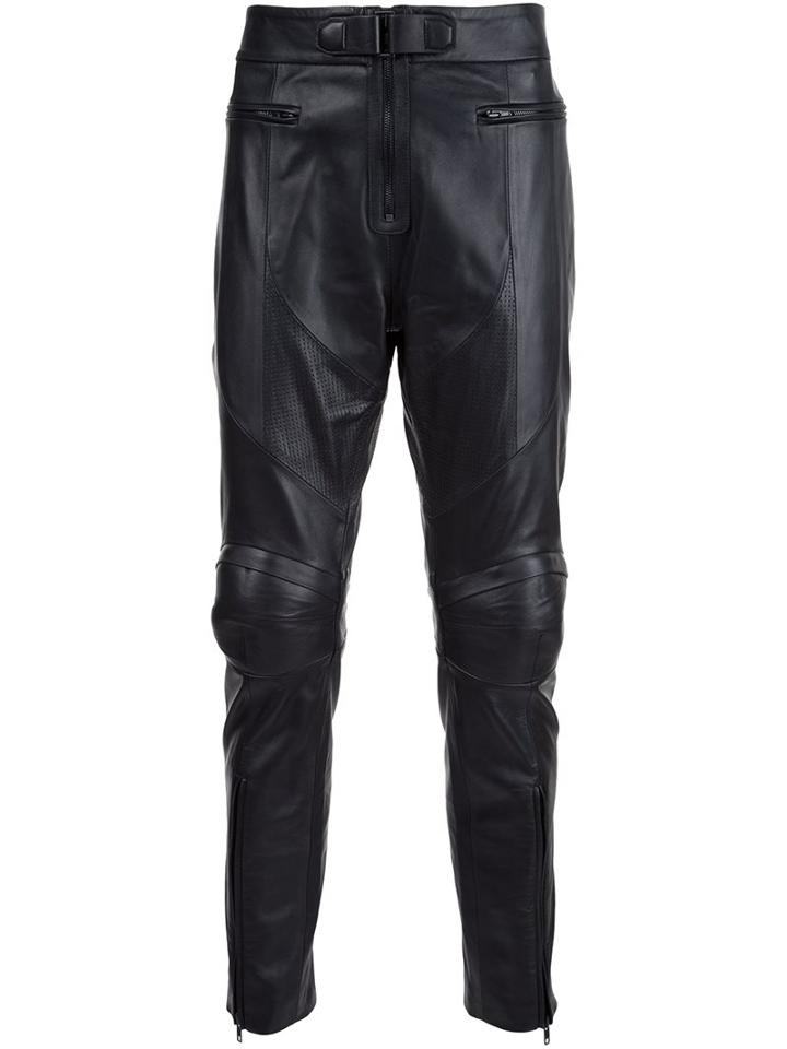 Juun.j Leather Trousers