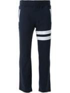 Guild Prime Contrast Logo Back Pocket Stripe Detail Track Pants, Women's, Size: 34, Blue, Cotton