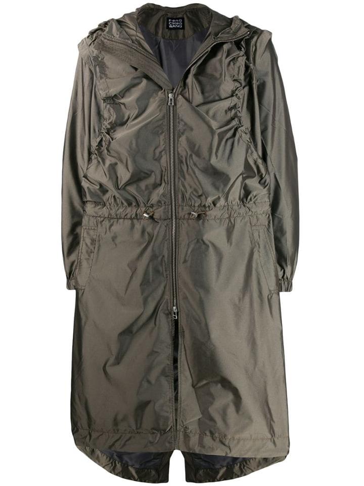 Fengchen Wang Drawstring Zip Jacket - Neutrals