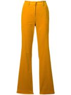 Etro Corduroy Flared Trousers - Orange