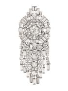 Christian Dior X Susan Caplan 1997 Archive Fringed Crystal Brooch -