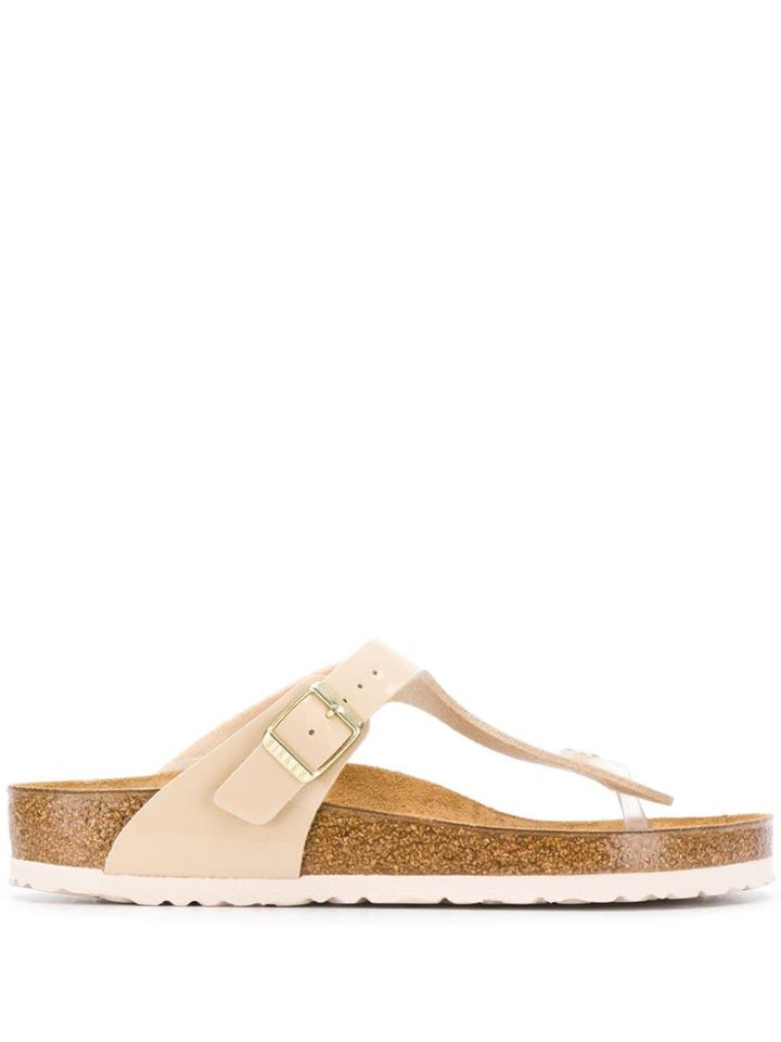 Birkenstock Gizeh Birko-flor Sandals - Neutrals