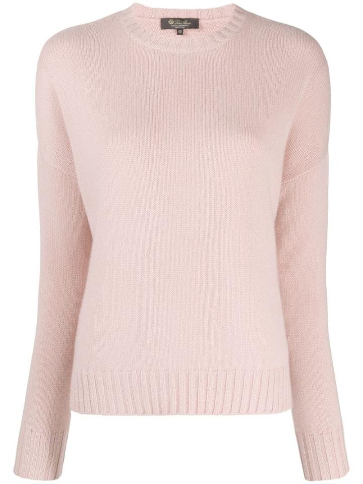 Loro Piana Crew Neck Jumper - Pink