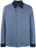 Gieves & Hawkes Contrast Shirt Jacket - Blue