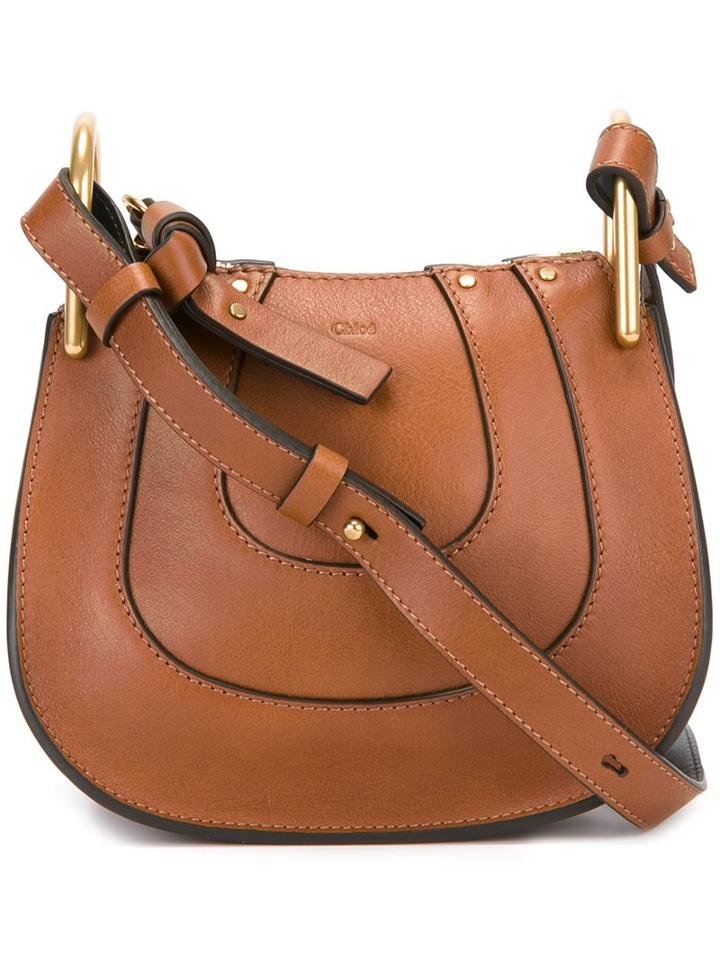 Chloé Nano 'hayley' Crossbody Bag, Women's, Brown