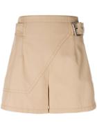 3.1 Phillip Lim Belted Tailored Shorts - Brown