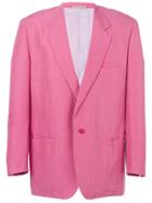 Versace Vintage Oversized Blazer - Pink & Purple