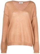 Closed V-neck Sweater - Nude & Neutrals